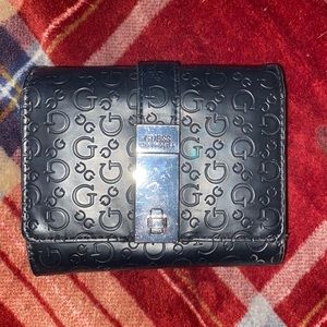Guess Los Angeles large black wallet